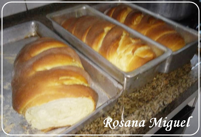 Eu testei receita do blog: Rosana Miguel, pão caseiro
