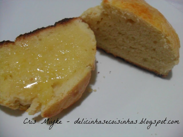 Pão de Minuto (com fermento de bolo)