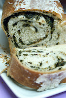 Pão de Espinafre (vegana)