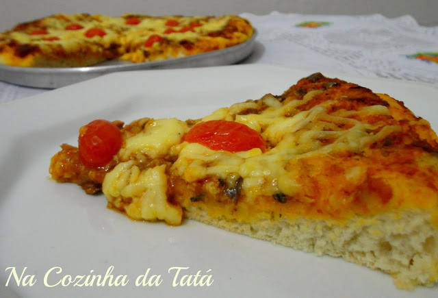 Eu testei receita do blog: Pizza de sardinha e queijo, Tamires Vicentin