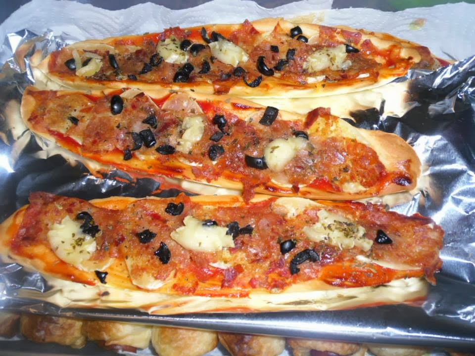 Dia 1 na cozinha mês de março, Pizza :)