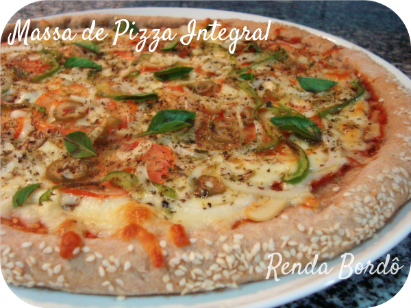 Massa de Pizza Integral e o Dia da Pizza