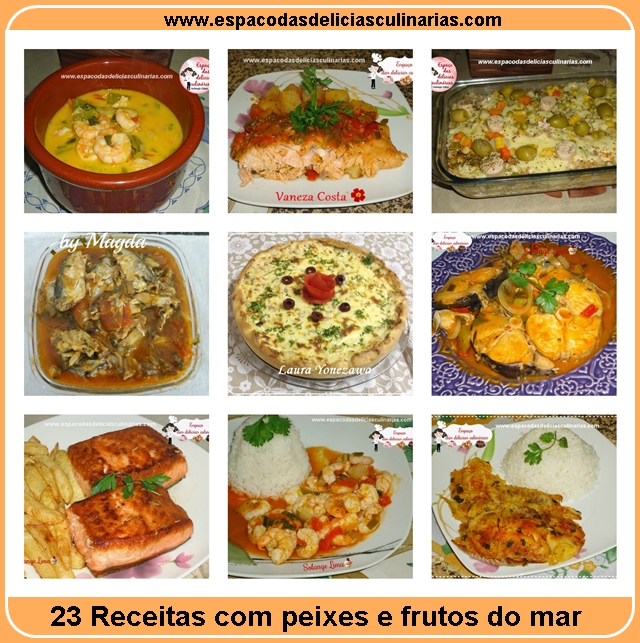 23 Receitas com peixe e frutos do mar