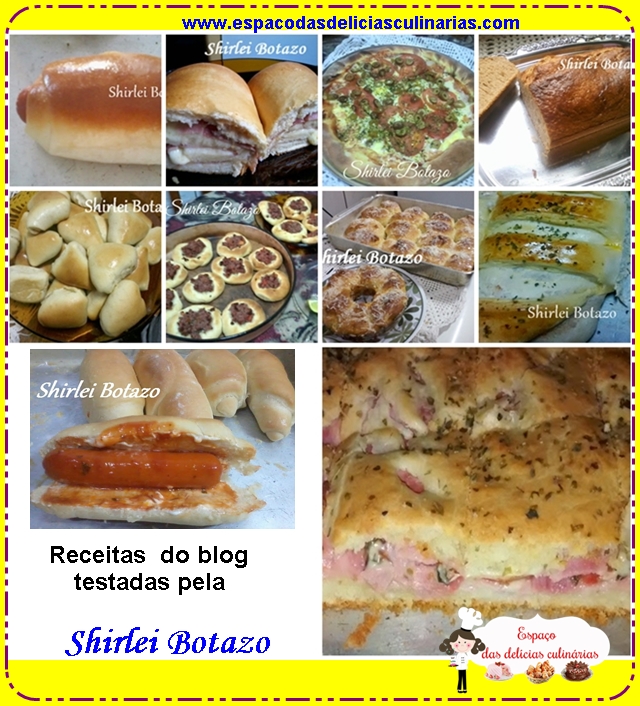 Algumas receitas do blog, testadas pela Shirlei Botazo