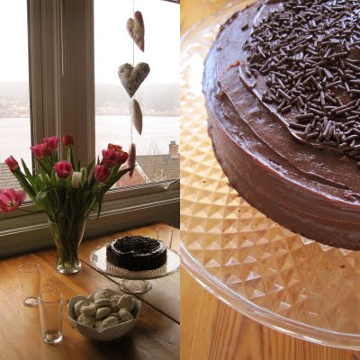 Um bolo de chocolate para reavaliar as primaveras...