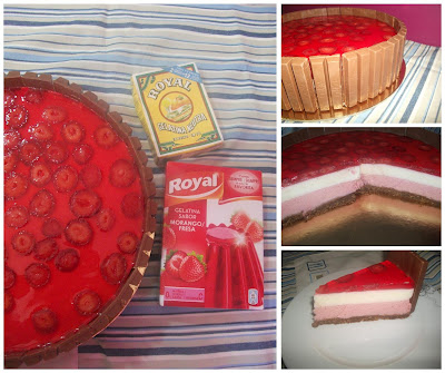 Royal Strawberry cheesecake