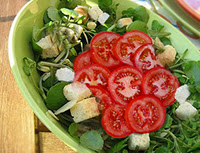 Salada Crocante (vegana)