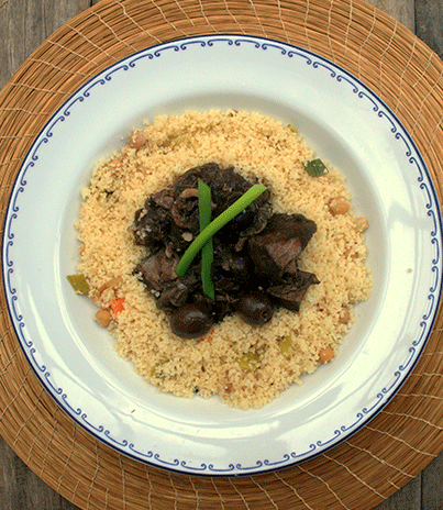 DESAFIO: Um jantar marroquino com Tagine de Cordeiro e Couscous