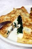 Omelete com Ricota e Espinafre