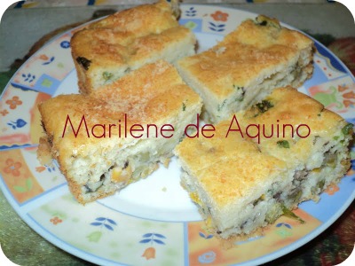Torta salgada de sardinha (Marilene de Aquino)