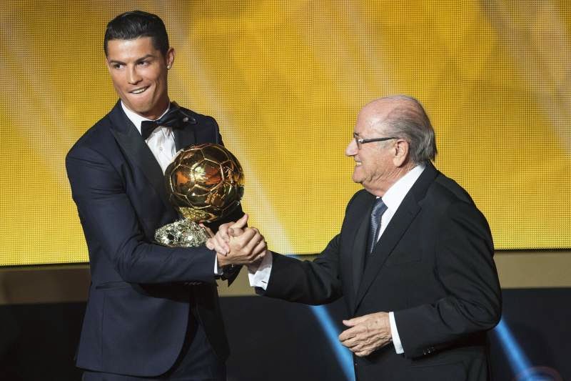 Parabéns Cristiano Ronaldo a 3ª bola de ouro