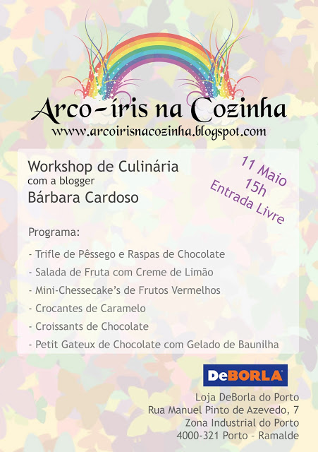 Workshop no DeBorla do Porto amanhã!!!