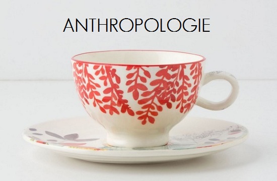 As cerâmicas da Anthropologie